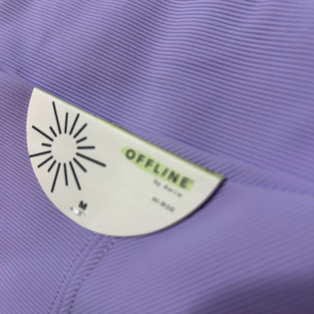 Aerie Offline Goals Lavender Leggings - Picture 3 of 5